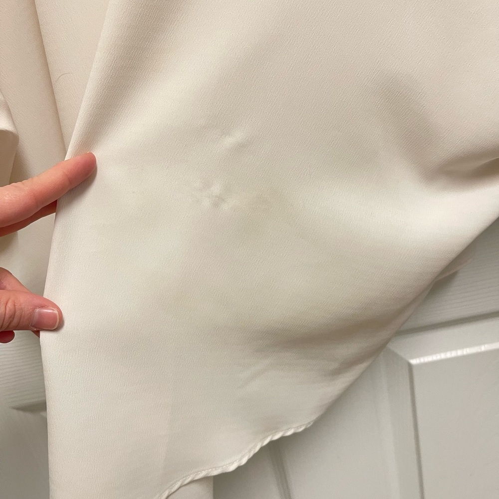 HATCH Maternity Cream Blouse - Picture 7 of 10